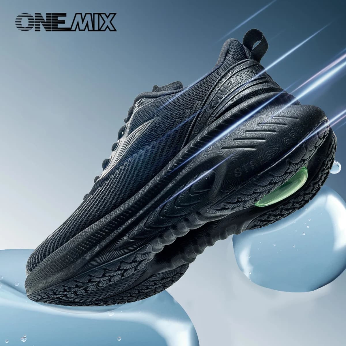 ONEMIX 2025 Mesh breathable and comfortable Summer Sports Woman and man Racing for outdoor jumping Fitness casual running shoes