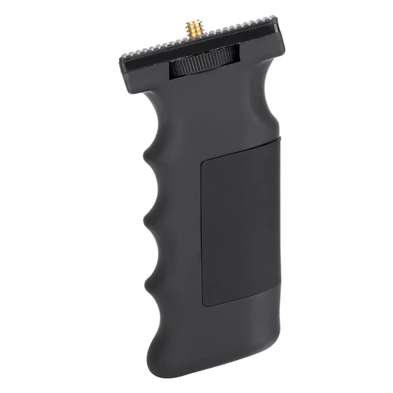 Impugnatura nera con vite da 1/4" per accessori per telescopi per fotocamera