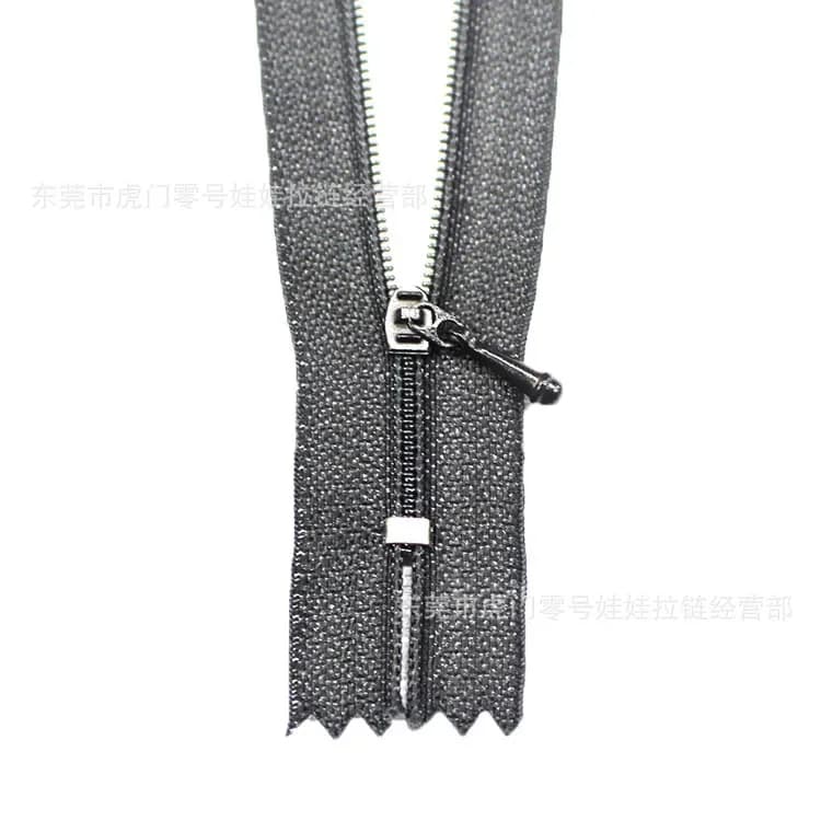 50 pezzi/lotto 0 # 5 cm a 15 cm fai da te super fine piccola bobina corta in nylon cerniera chiusa straccio soldato bambola giocattolo abbigliamento per animali domestici accessori per cucire