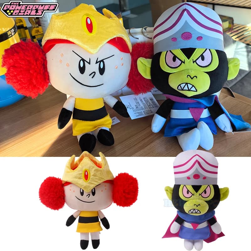 25 centimetri Principessa Morbucks Mojo Jojo Peluche Bambola di Peluche Giocattolo Il Powerpuff Ragazze Villain Estetica Serie Ragazza Ragazzo Regalo Nuovo