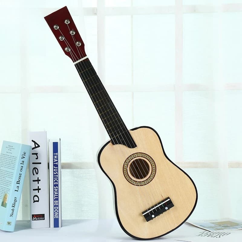 Ukulele Soprano per Bambini da 25 Pollici, Mini Chitarra Portatile per Principianti, Realizzata a Mano in Mogano, Regalo Giocattolo, Chitarre all'Ingrosso, Chitarre Economiche