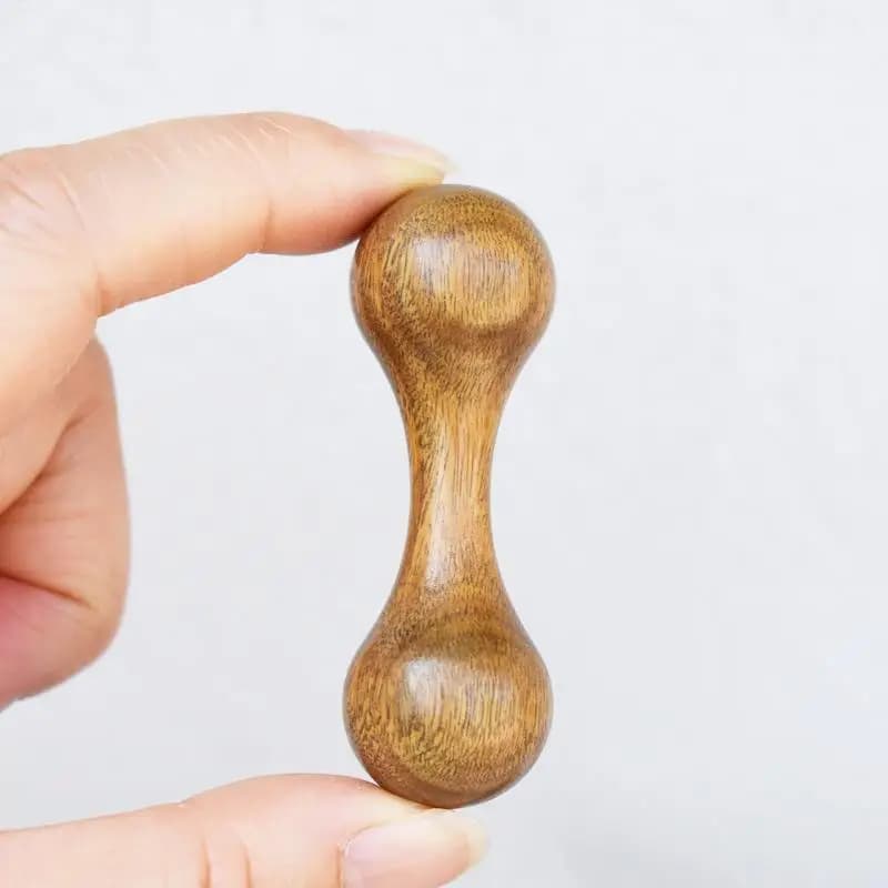 Nuovi Giocattoli in Legno a Forma di Osso, Spinner Manuale Rotante Lucidante, Manubrio in Palissandro Ebano, Giocattoli Antistress, Regali