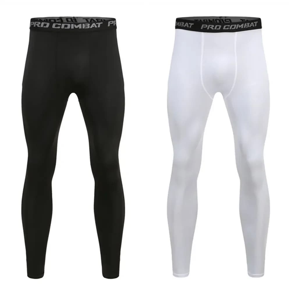 Pantaloncini da Corsa per Uomo, Leggings Sportivi, Pantaloni a Compressione, Pantaloni Lunghi da Jogging e Fitness, Pantaloncini Aderenti da Yoga, Slim Fit Estivi