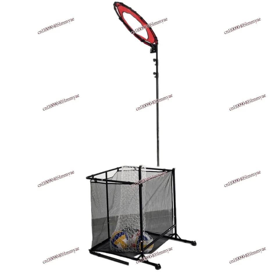 Rete portatile per allenamento di pallavolo, rete per lancio a punto fisso facile da smontare e piegare sulla spiaggia