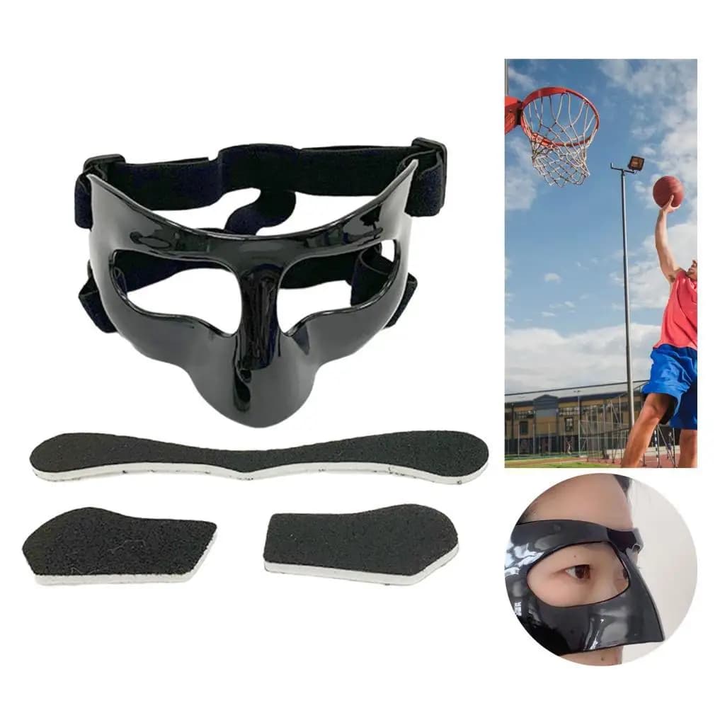 Accessori per Basket, Maschera Protettiva per il Viso per Sport, Calcio, Softball, Lotta