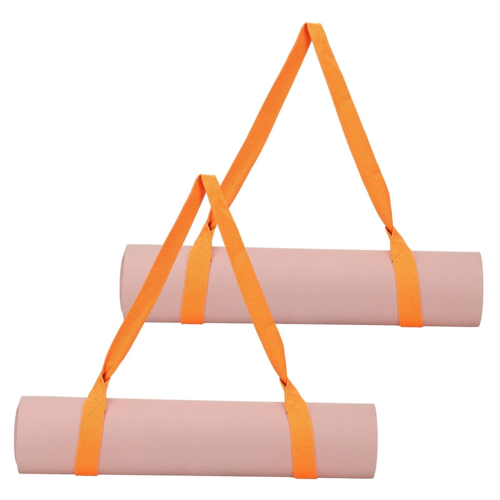 Uxcell 2 pieces yoga mat straps for transport mat for adjustable exercises support for sling multipurpose mats for women pilates