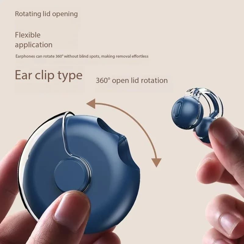 Bluetooth 5.3 S36 headphones with Clips, Wireless True Open Ear headphones, Sports accessories with Microphone