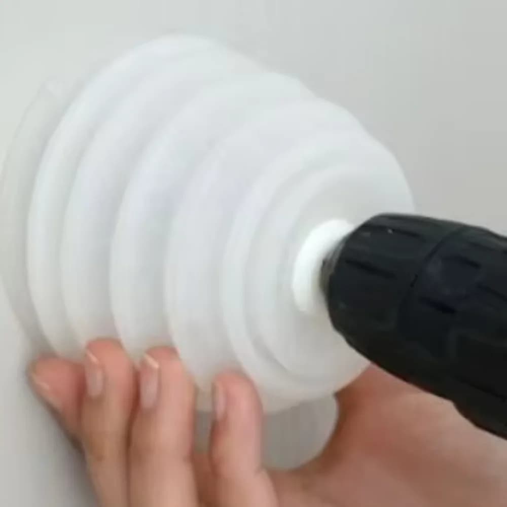 Durevole tazza per la polvere portatile Previene la raccolta dei detriti Ciotola per cenere Copertura antipolvere per trapano Martello Trapano Spolverino Accessorio per utensili da trapano