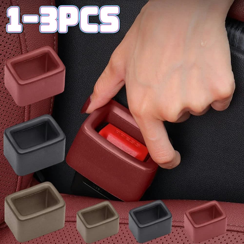 Car Seat Belt Protector Belt Safety Belt Protector Fixed Buckle Vertical Device Card slot bracket Car accessories