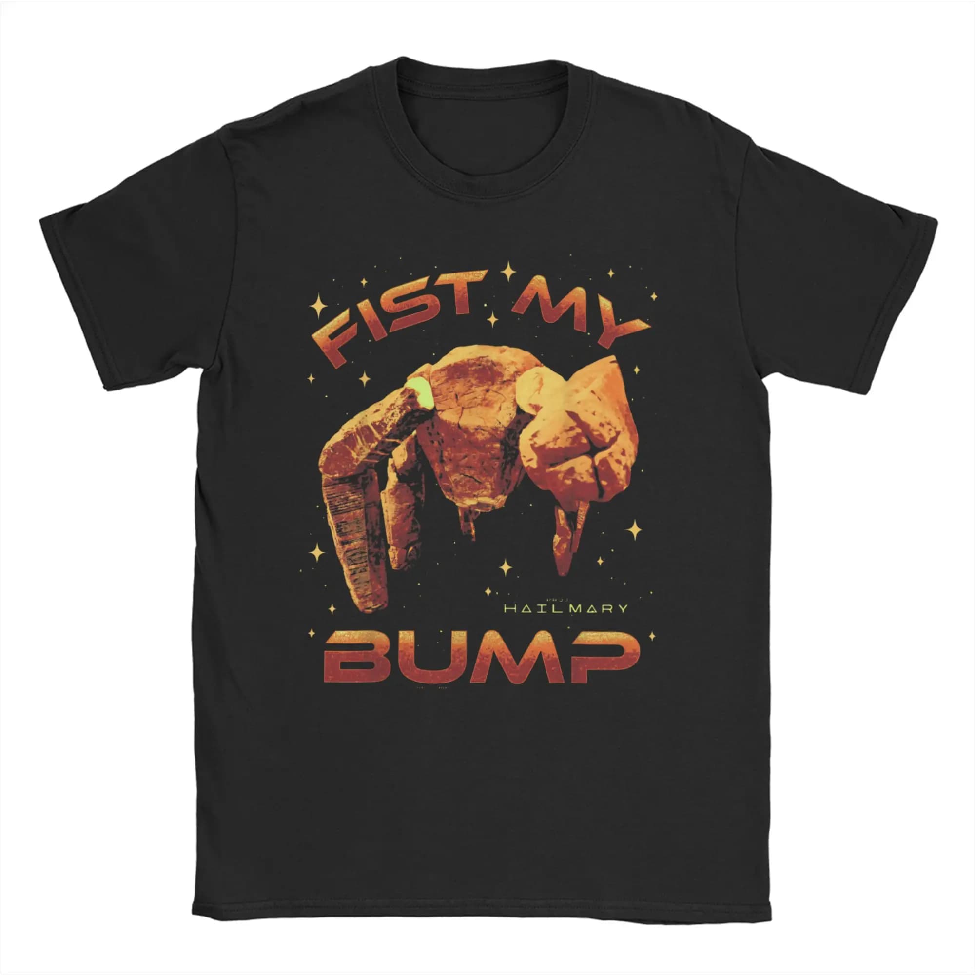 T-shirt con stampa grafica Project Hail Mary Fist My Bump Rocky The Alien per uomo e donna, in cotone