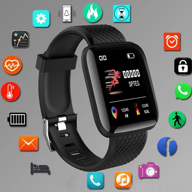 Smartwatch Women's Watch Smart Watch Message Fitness Monitor Birthday Gift Bracelet Electronic Watch for Android IOS