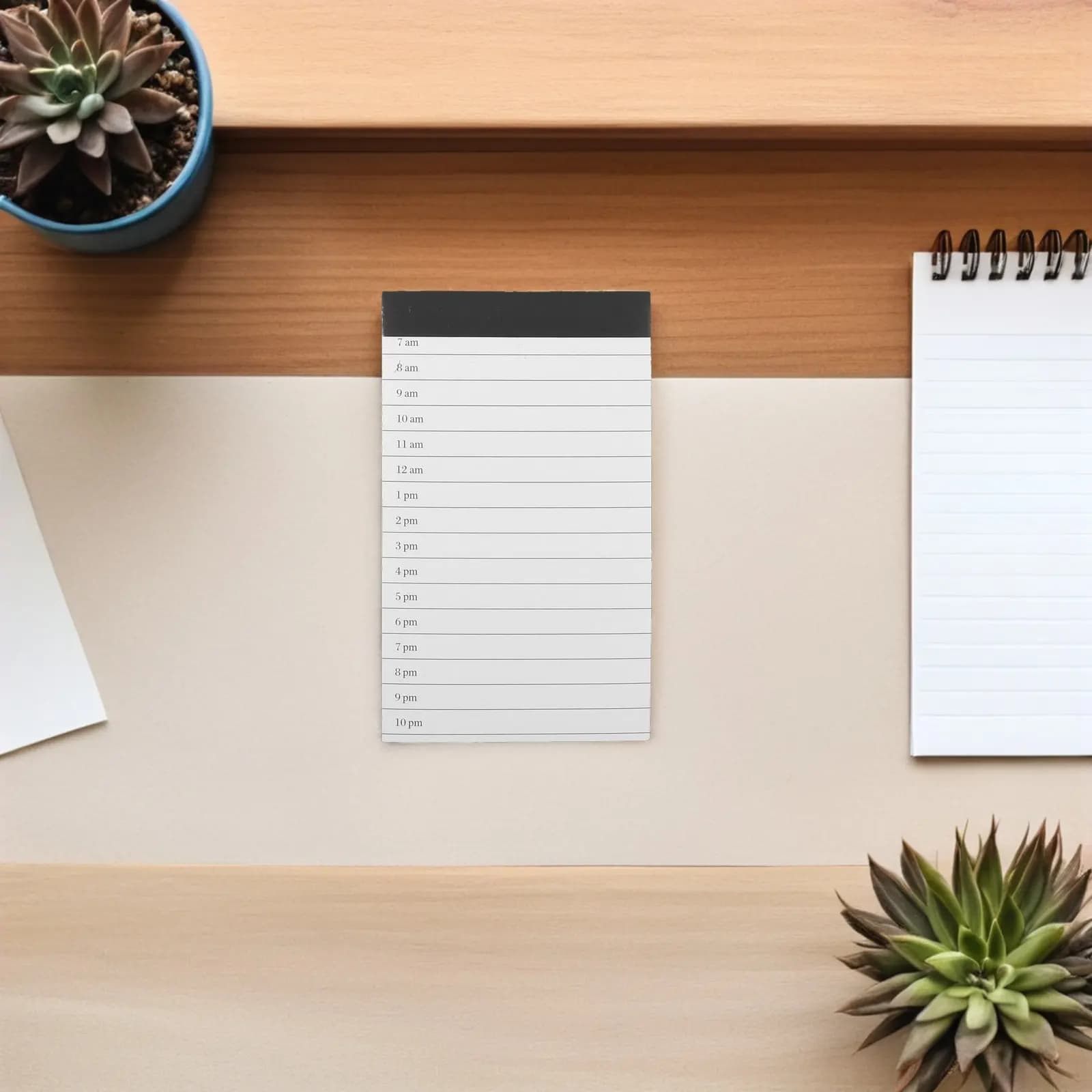 Set di 6 Blocchi per Appunti Tascabili A7, Quaderno a Righe, Agenda Giornaliera, Piccolo Diario, Organizer, Lista delle Cose da Fare, Blocco Note per Ufficio e Scuola