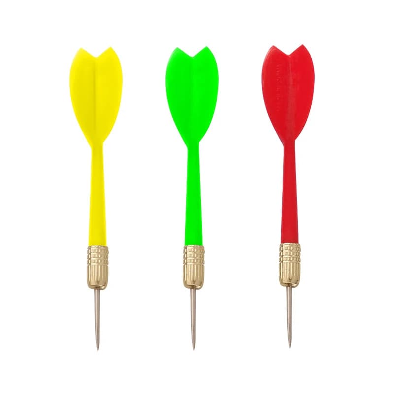 1PC freccette in plastica colorata lancia gioco al coperto gioco di intrattenimento sportivo freccette forniture bastone per freccette