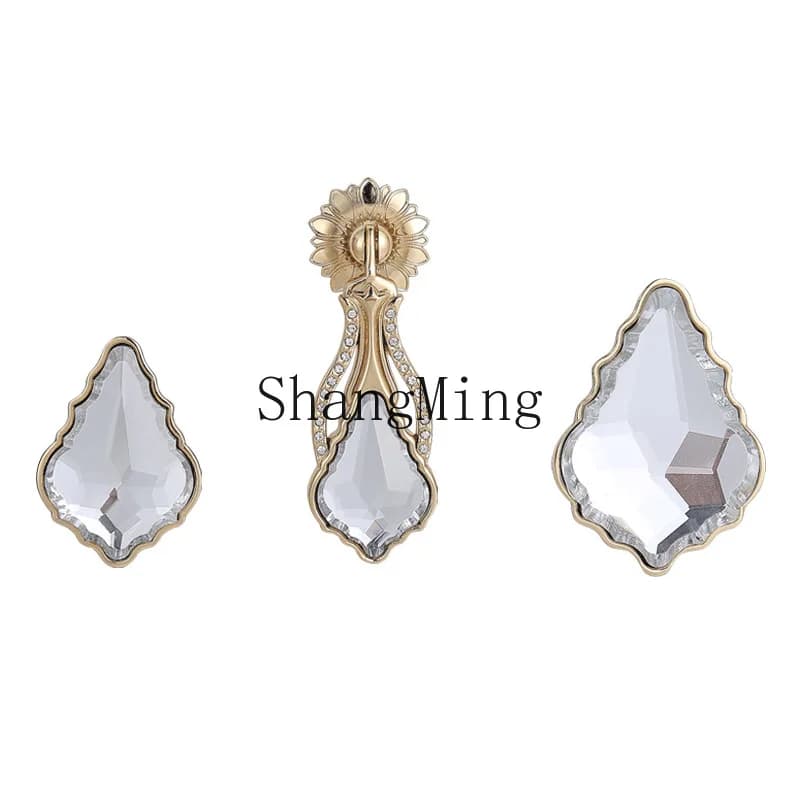 Maniglia per Armadio PYH, Maniglia per Cassetti, Maniglia Decorativa per Mobili, Accessori per Mobili, Maniglia in Cristallo
