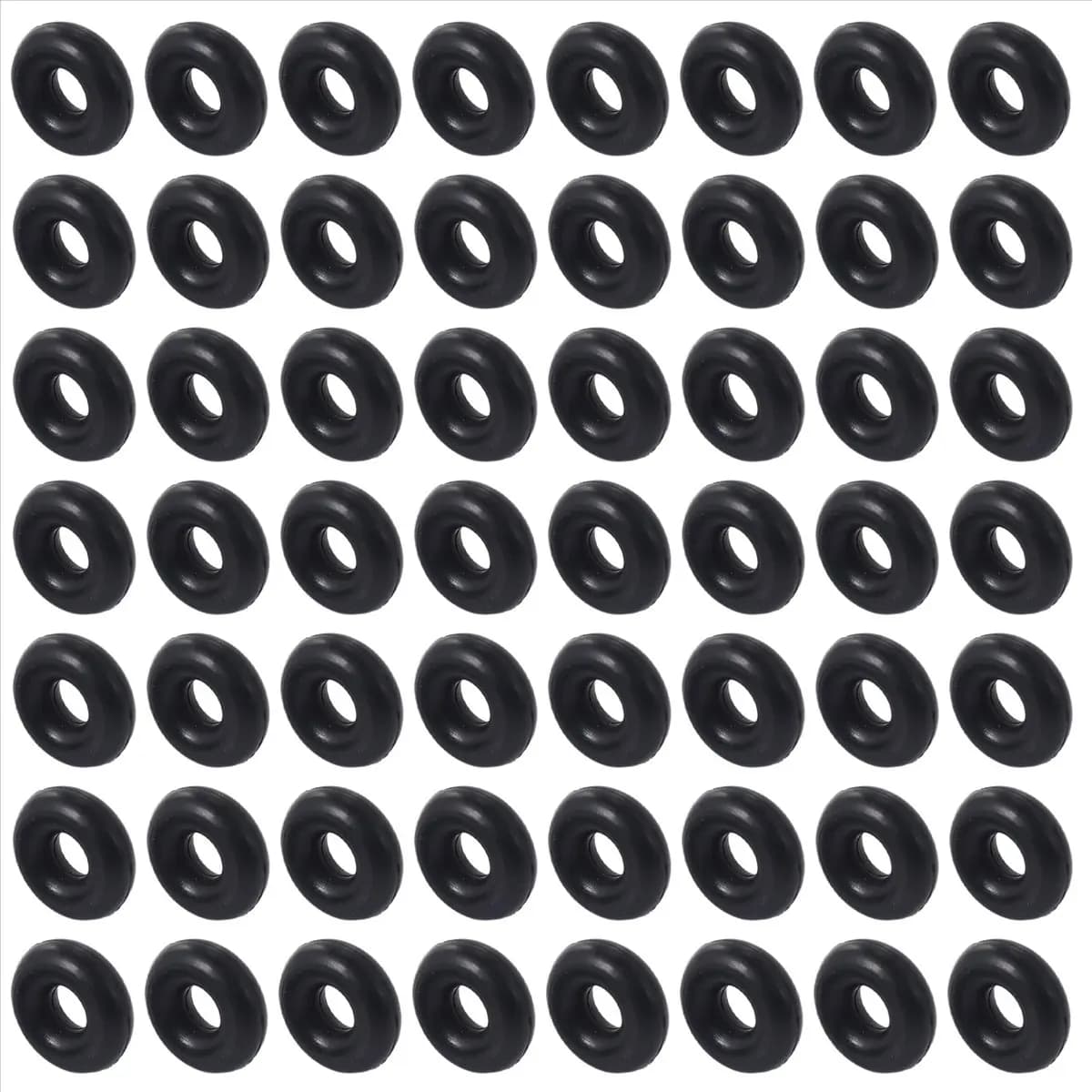 A77I 500 pcs, 6 x 2 x 2 mm Mechanical Rubber O Ring Oil Seal Seals