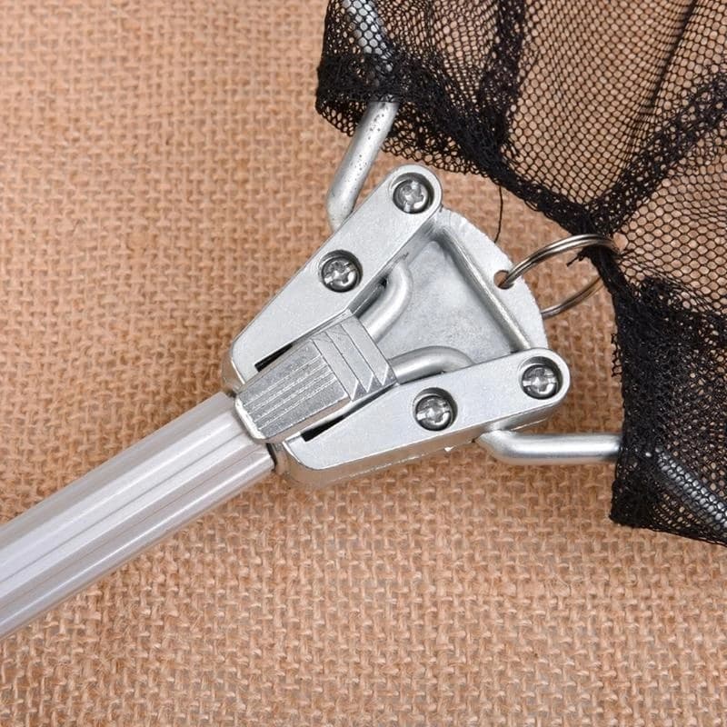 Rete atterraggio portatile con manico in alluminio telaio pesca acqua rete pieghevole dono atterraggio per