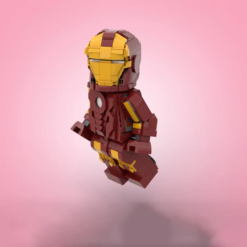 789PCS IronseMan Up-Scaled Minifigure Mark III Armatura Modello di supereroe MOC Modello fai da te Building Blocks Giocattoli di compleanno Regalo