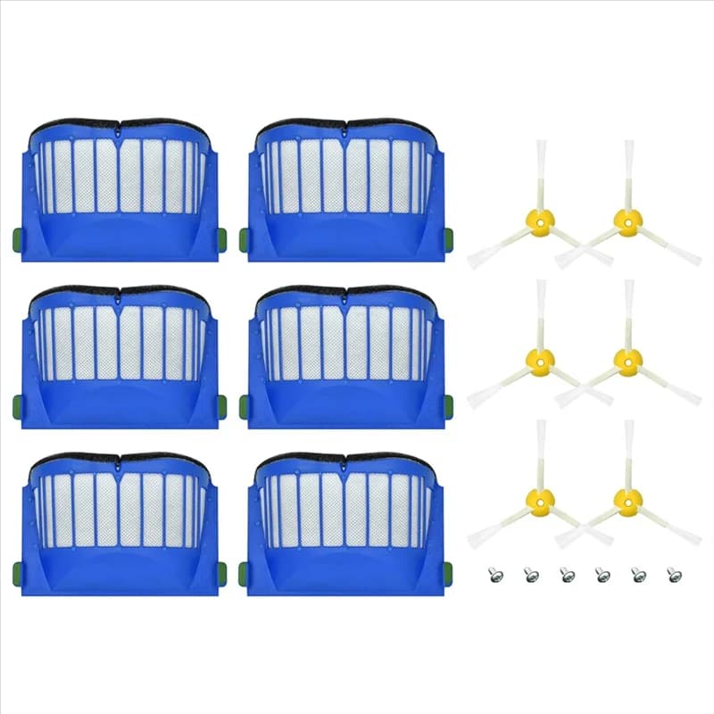 N98R Parti di ricambio per Irobot Roomba Serie 600 675 690 692 694 610 670 Serie Robot Aspirapolvere Filtro Bordo Spazzole Spazzare