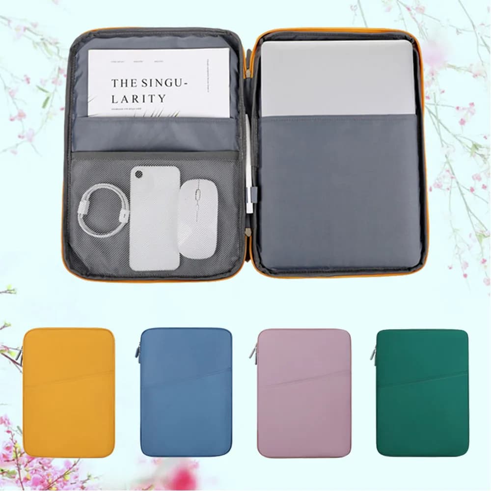 Custodia sottile antiurto per iPad MacBook Borsa per laptop da 13 pollici Custodia protettiva leggera per tablet e notebook