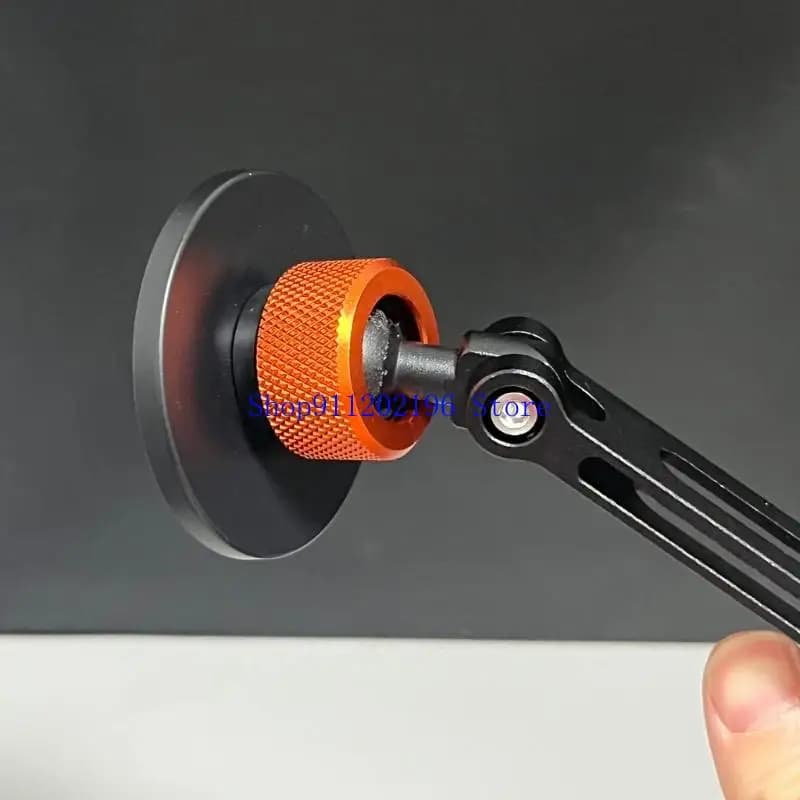 17 mm spherical head clamp in metal for secure fixing of phone supports, car accessories, desktop and live stream