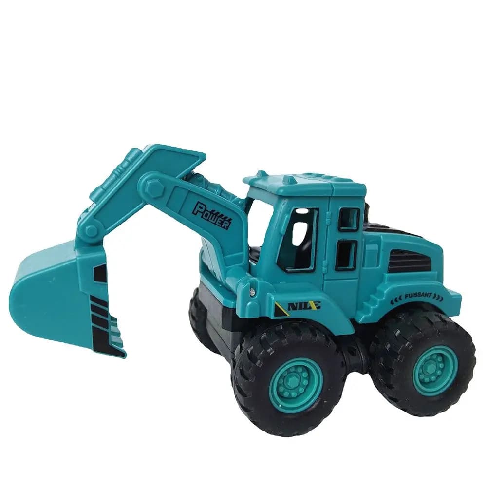 Veicoli Auto Gioca Giocattolo Autocarro con cassone ribaltabile Gru Escavatore Giocattoli educativi Tirare indietro Auto Inerzia Auto giocattolo Auto da gioco Giocattolo Auto di ingegneria