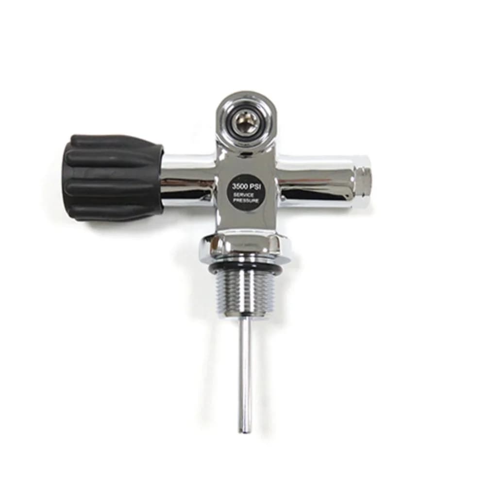 Dual Tank Scuba Diving Valve Copper Chrome Plated 3500PSI DIN FOR YOKE Scuba Diving And Snorkeling