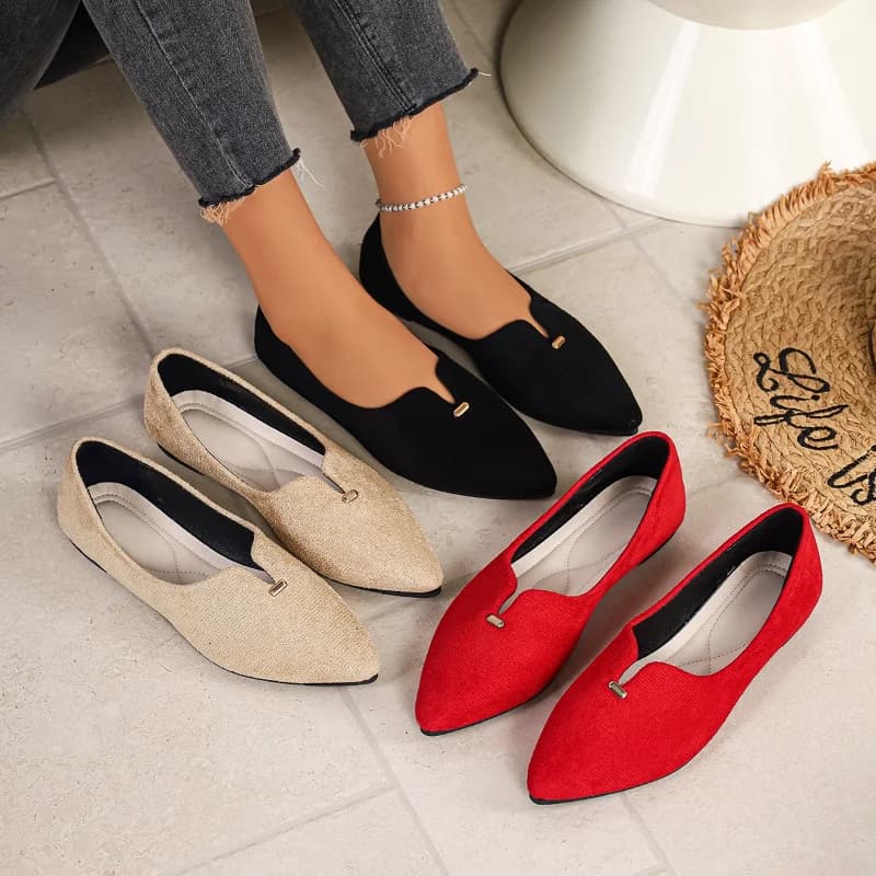 New Shoes Low Mary Jane to Women's Point Spring/Summer, Breathable Casual Dancers, Comfortable for All Days