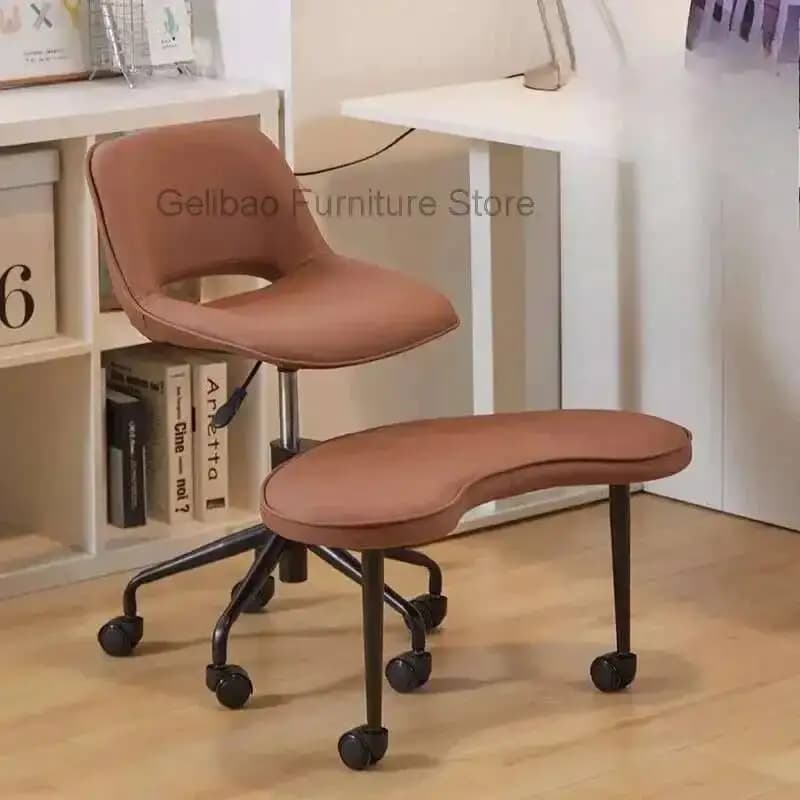 Sedia da ufficio ergonomica in rete per casa e ufficio, sgabello famoso per famiglia, sedia da gaming e relax con gambe incrociate per scrivania