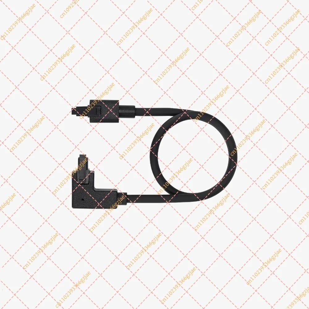 4-Pin Connector Cable Rotary Axis Attachment for Bambu Lab H2 Laser Engraving, Replacement 3D Printer Accessory