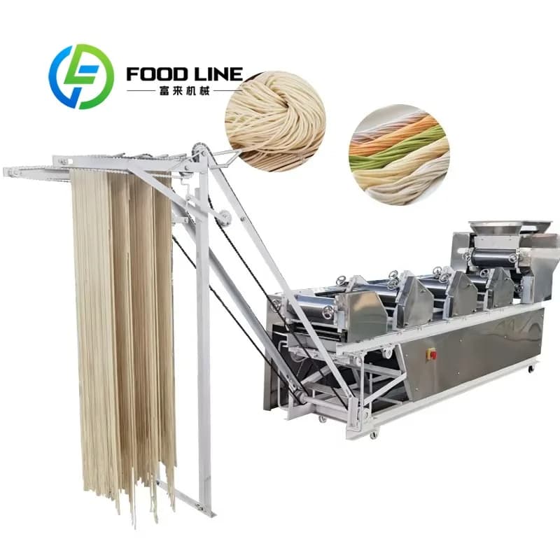 Macchina per noodle elettrica, macchina per noodle freschi in acciaio inossidabile, macchina da taglio, pasta, ramen, macchina per fare pasta