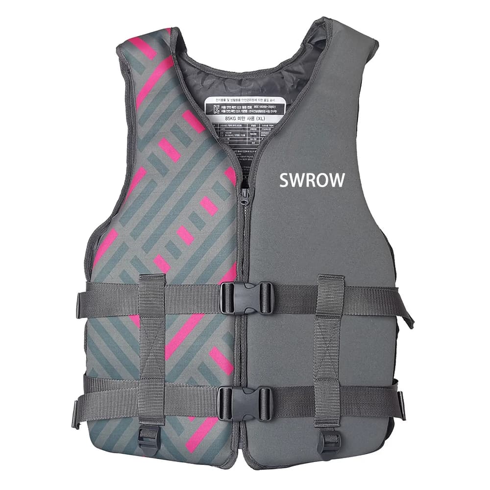 Giubbotto di salvataggio per adulti Giubbotto di sicurezza per salvataggio in acqua marina Versione coreana Giubbotto di salvataggio alla moda Nuoto Gilet leggero per pesca in mare