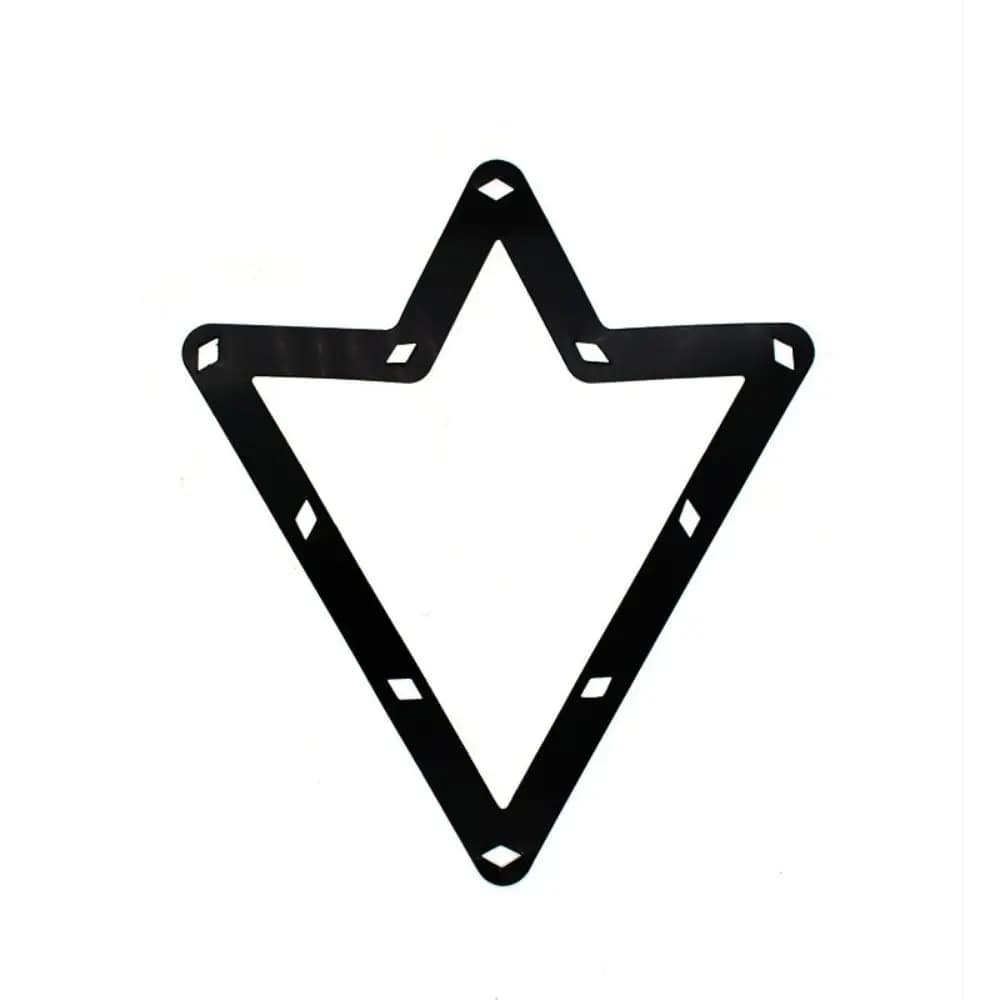 Triangle Billiard Table Magic Sticker Reusable Pool Cue Billiard Placer Sticker 9/10 Ball Placing Rack Billiard Rack Sheet