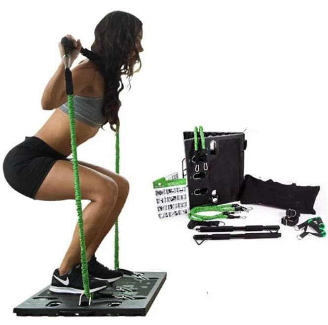 Hot Sale Multifunctional Resistance Exercise Faxes With Traction Bar And Handles Fitness Equipment Gym Fitness Table Push Up For Home Gym
