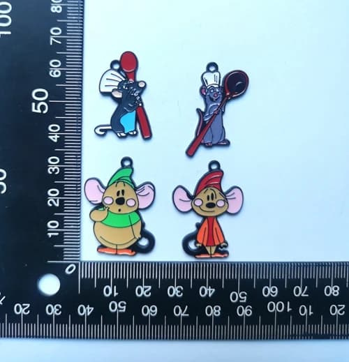 Lot 10 Pcs cartoon Pendants Charms Jewelry Making Earrings Pendants Necklaces Bracelets DIY Accessories gift