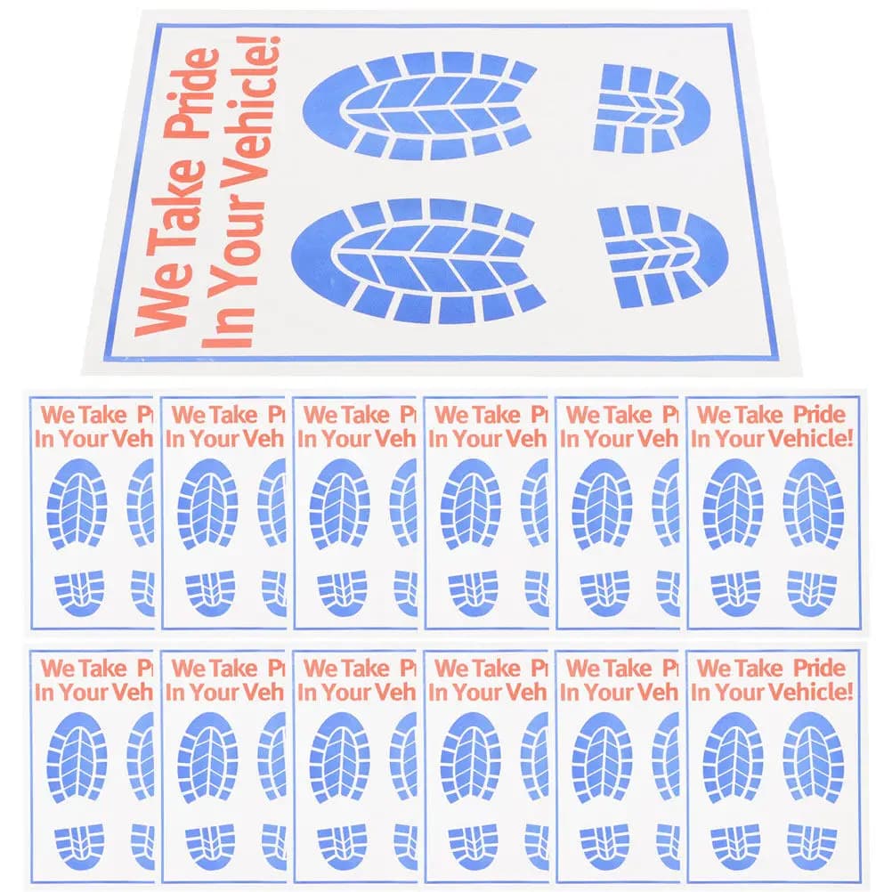 80 Sheets of Auto Car Cars in US and Drop, Anti-slip, Lightweight and Foldable for Vehicle Interior Protection