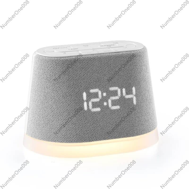 Multifunctional Bedside Lamp With White Noise & Alarm Clock, Dimmable Night Light, Digital Display Sleep Aid Gift For Bedroom