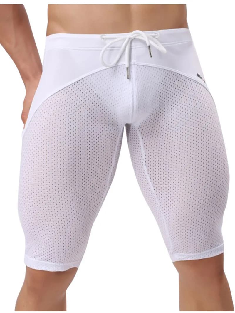 Men's Underwear Modeling Pants Slim fit Sports Pants Mid Length Sports Pants Homeul Pants Elegant Style 3TEL Pants