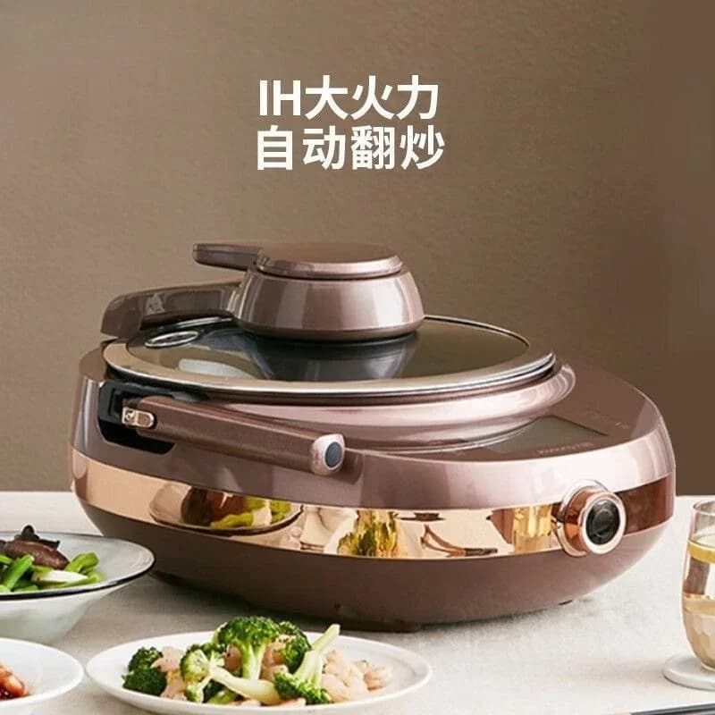 Nuova padella J7S per uso domestico, padella da cucina pigra, padella multifunzione antiaderente, macchina da cucina intelligente