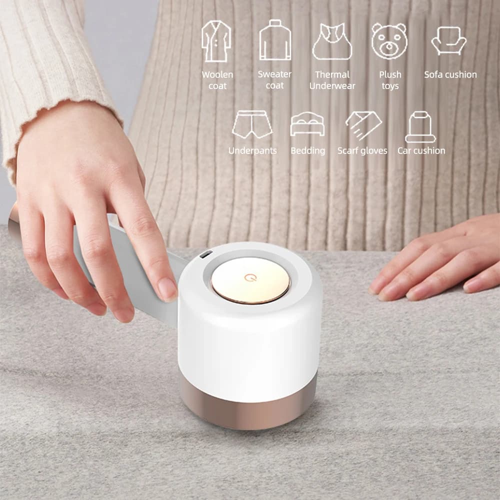 2 In 1 USB Electric Fabric Shavers Mucilage Tube Electric Lint Remover Rechargeable Removing Fabric Fleece Clothes Bedding