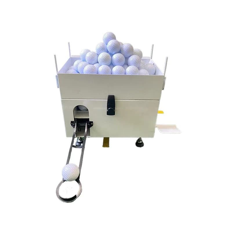 Macchina semiautomatica per tee da golf indoor, macchina automatica per tee da campo di allenamento
