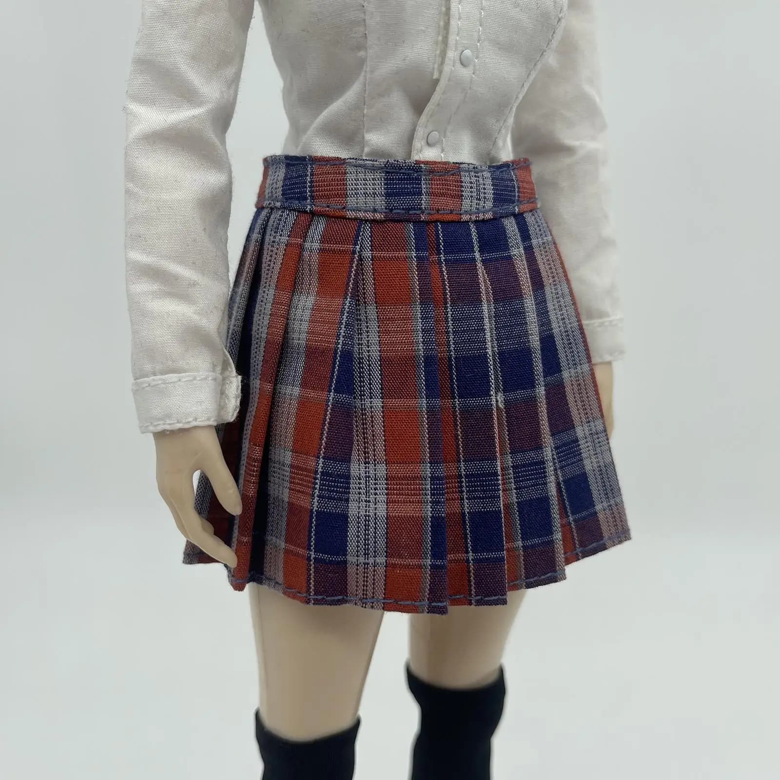 1/6 Scale Short Skirt Miniature Clothing Costume Handmade Doll Clothes for 12" Doll Model Figures Dress up Accessory