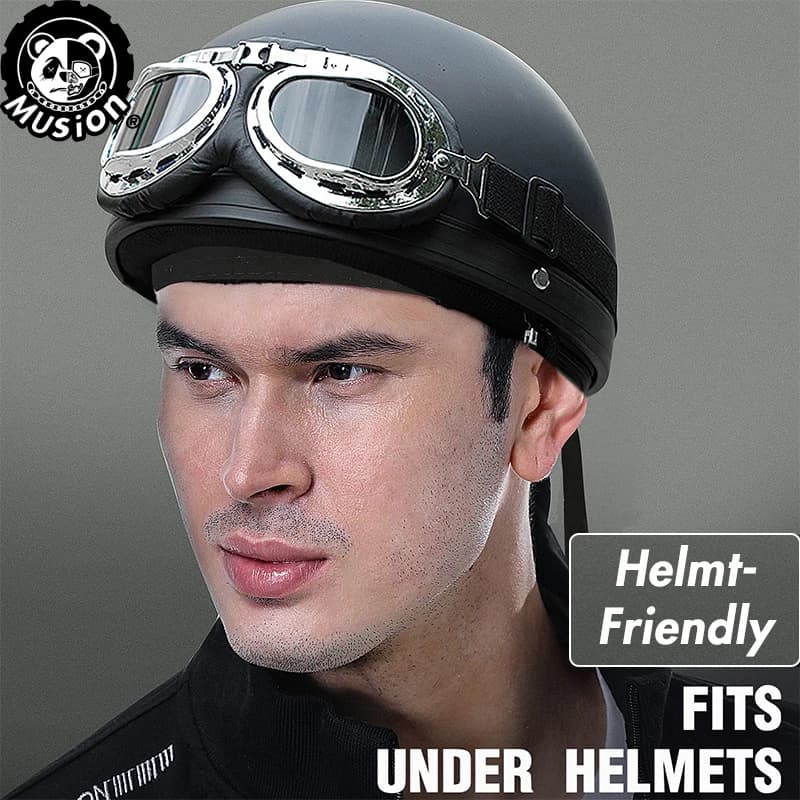 Musion Balaclava Helmet Inner Liner Sun Protection Breathable Sweat Absorbing All-Season Motorcycle Riding Helmet Lining