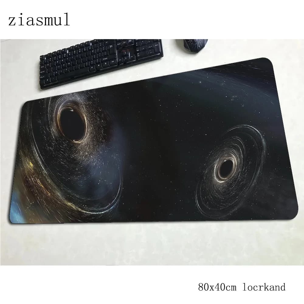 universo tappetino per mouse 800x400x3mm tappetini Kawaii tappetino per mouse per computer accessori da gioco 3d grande mousepad tastiera giochi pc gamer