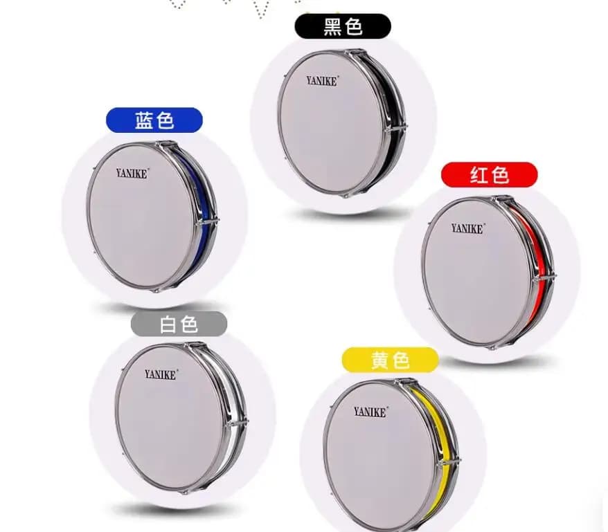 Set di Pad per Batteria a Doppia Faccia da 12 Pollici, Tavola per Percussioni per Bambini e Principianti, Strumento per Esercitarsi