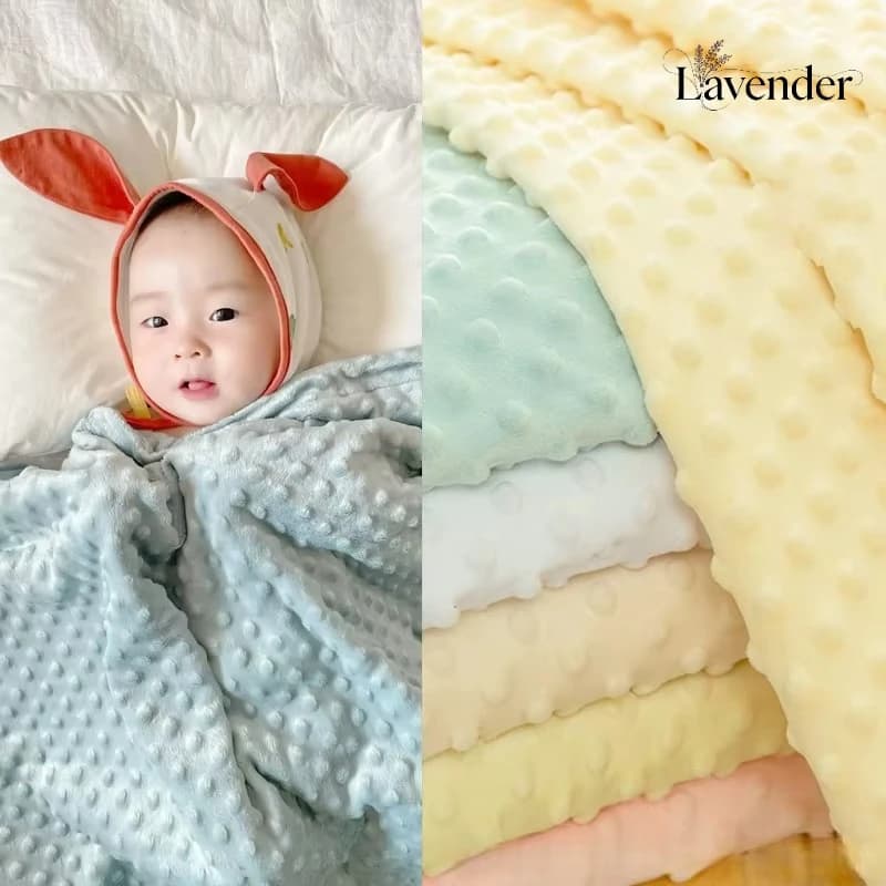 Tessuto in Velluto Baby Bean all'Ingrosso, Tessuto in Velluto di Grado A, Tessuto in Velluto Morbido per Biancheria da Letto per Bambini, Coperte per Neonati, Sacchi Nanna