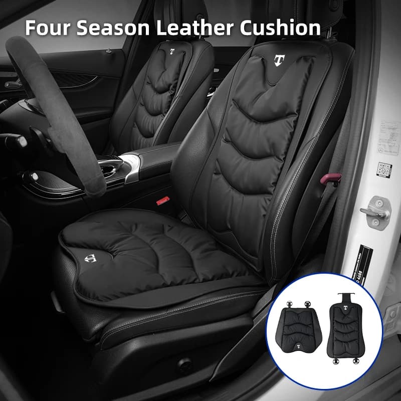 Car Front Rear Seat Cover Leather Cushion Backrest Protective Mat Accessories For Hyundai Tiburon Santa Fe MX5 I30 I20 IX35 I40
