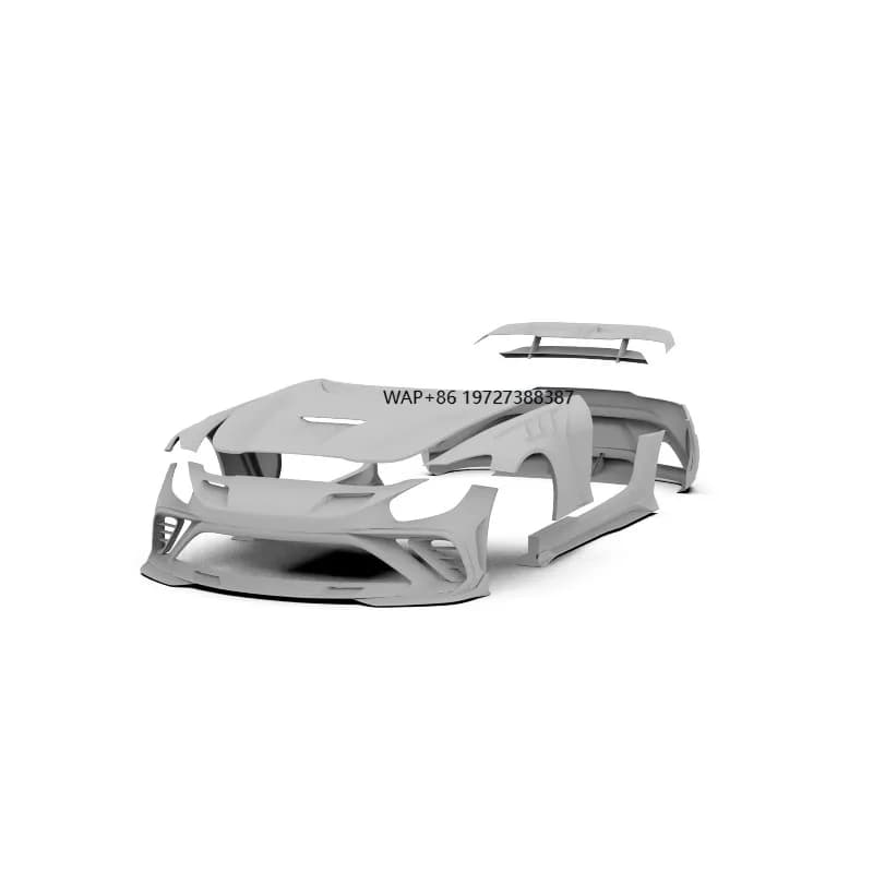 Robot Design Cool Body Kit Include Bumper Bonnet Side Skirts Spoiler Diffuser for Gt Gtc Gts 2015-2022