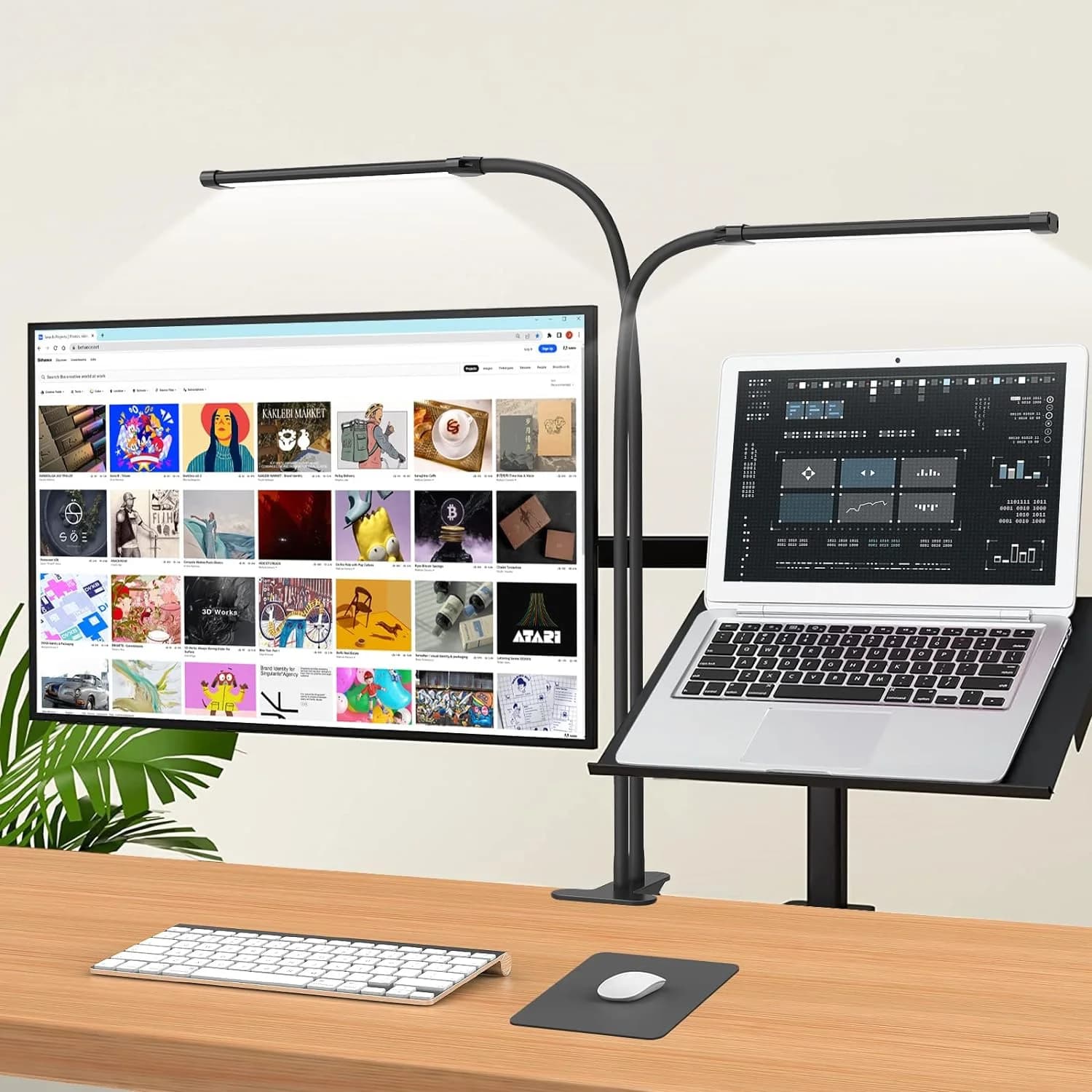 Led Monitor Light Bar Computer lampada da tavolo RGB Auto-dimming schermo lampada a sospensione PC Monitor luce USB lavoro lettura apparecchio di illuminazione