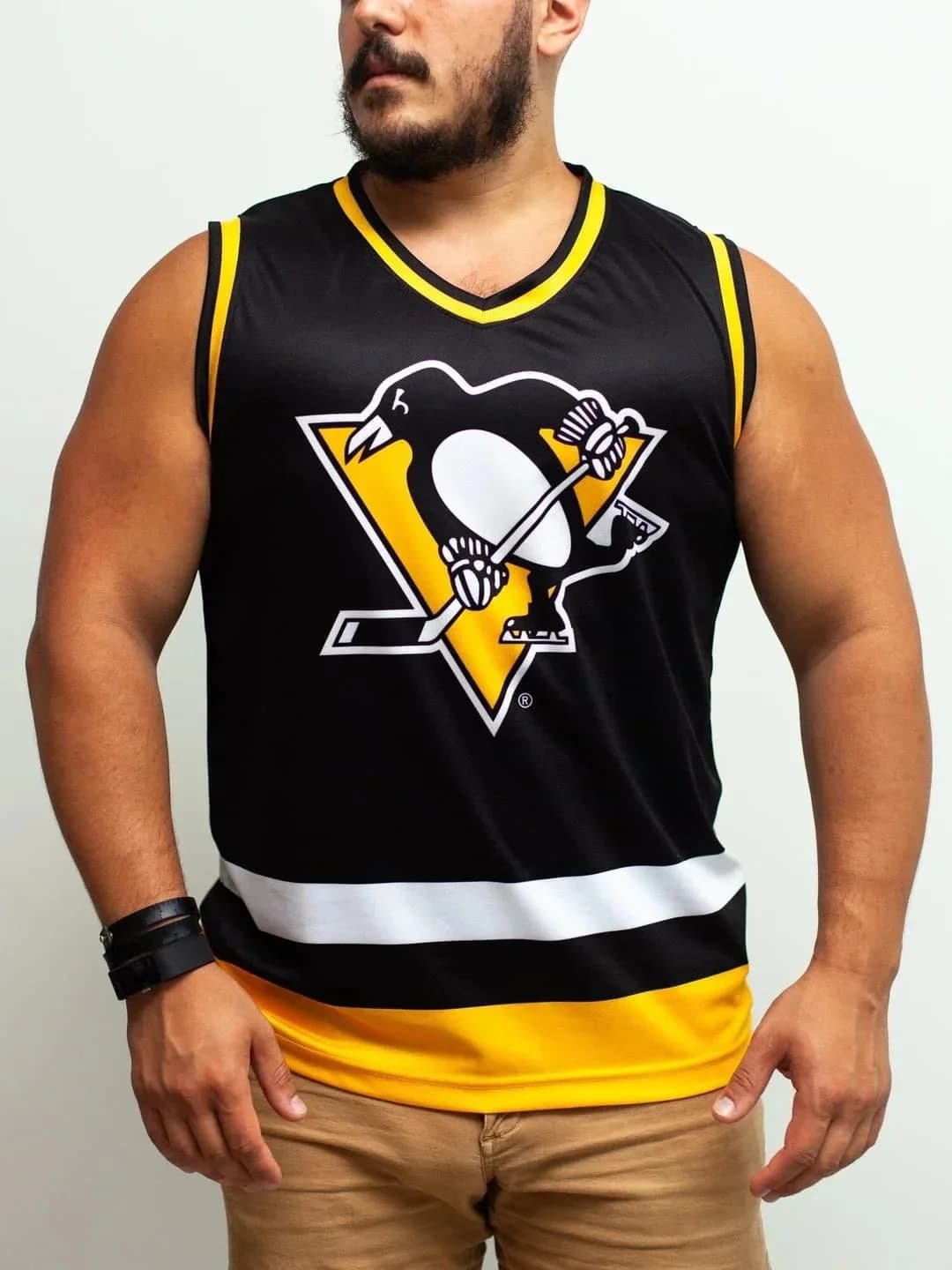 New Pittsburgh Penguins Ice Hockey Vest Fan Jersey Printed Quick Drying Casual Daily Sports Men's Short Sleeved T-shirt