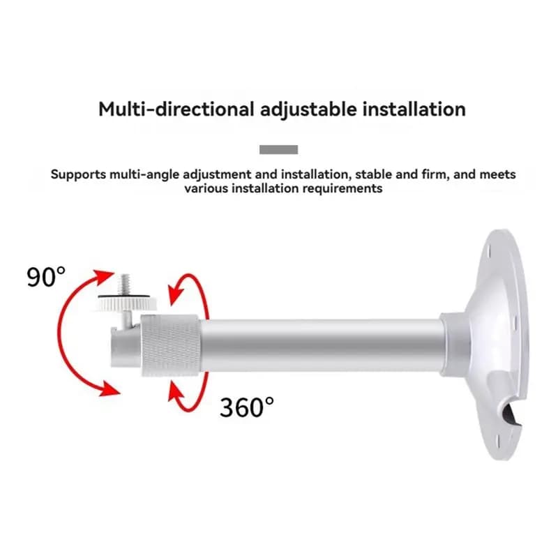 30CM Projector Stand Surveillance Camera Mount Wall Ceiling Mount Bracket 6Mm Thread For Projector Security Camera